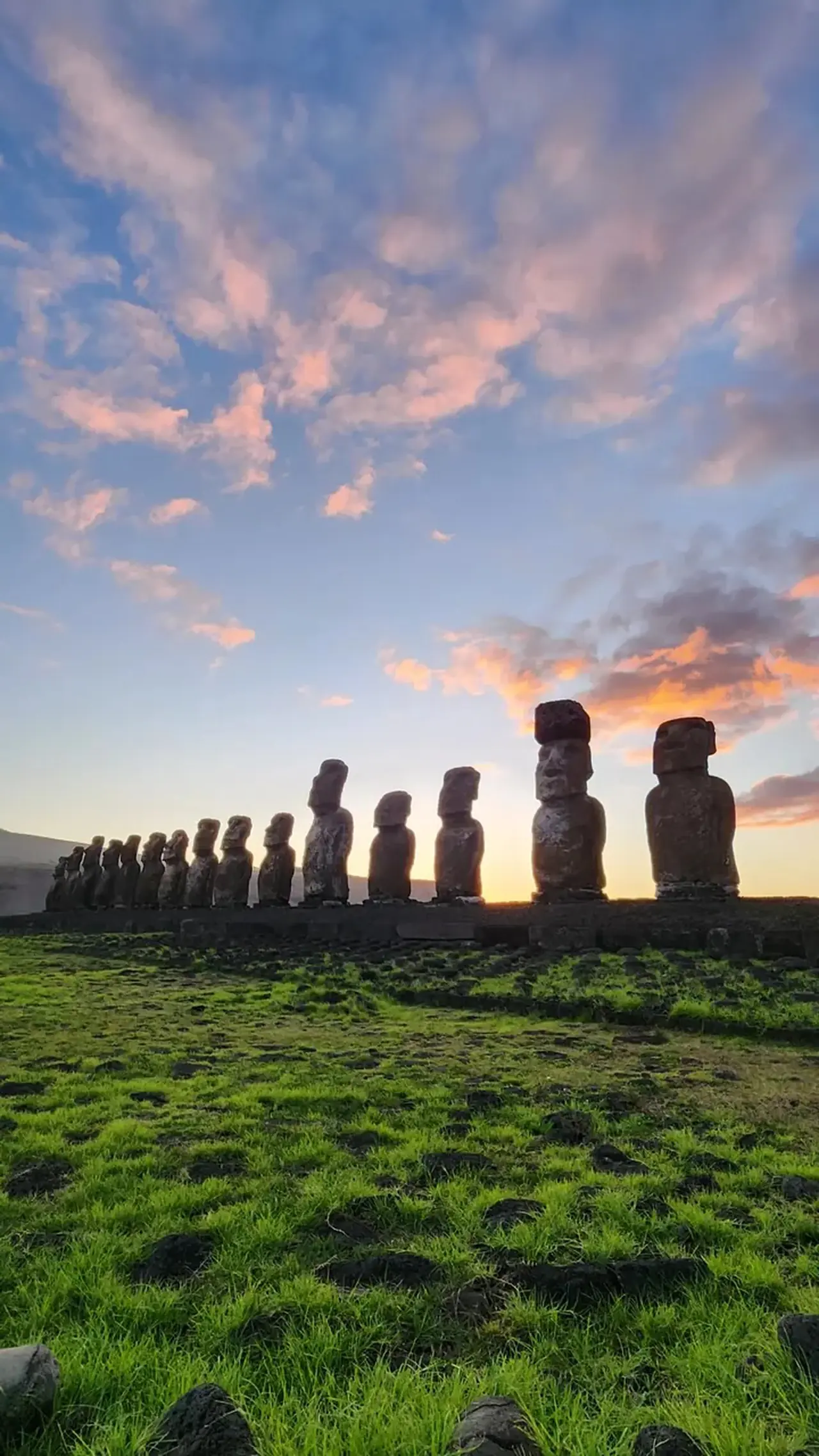 Amanecer en Tongariki Rapa Nui