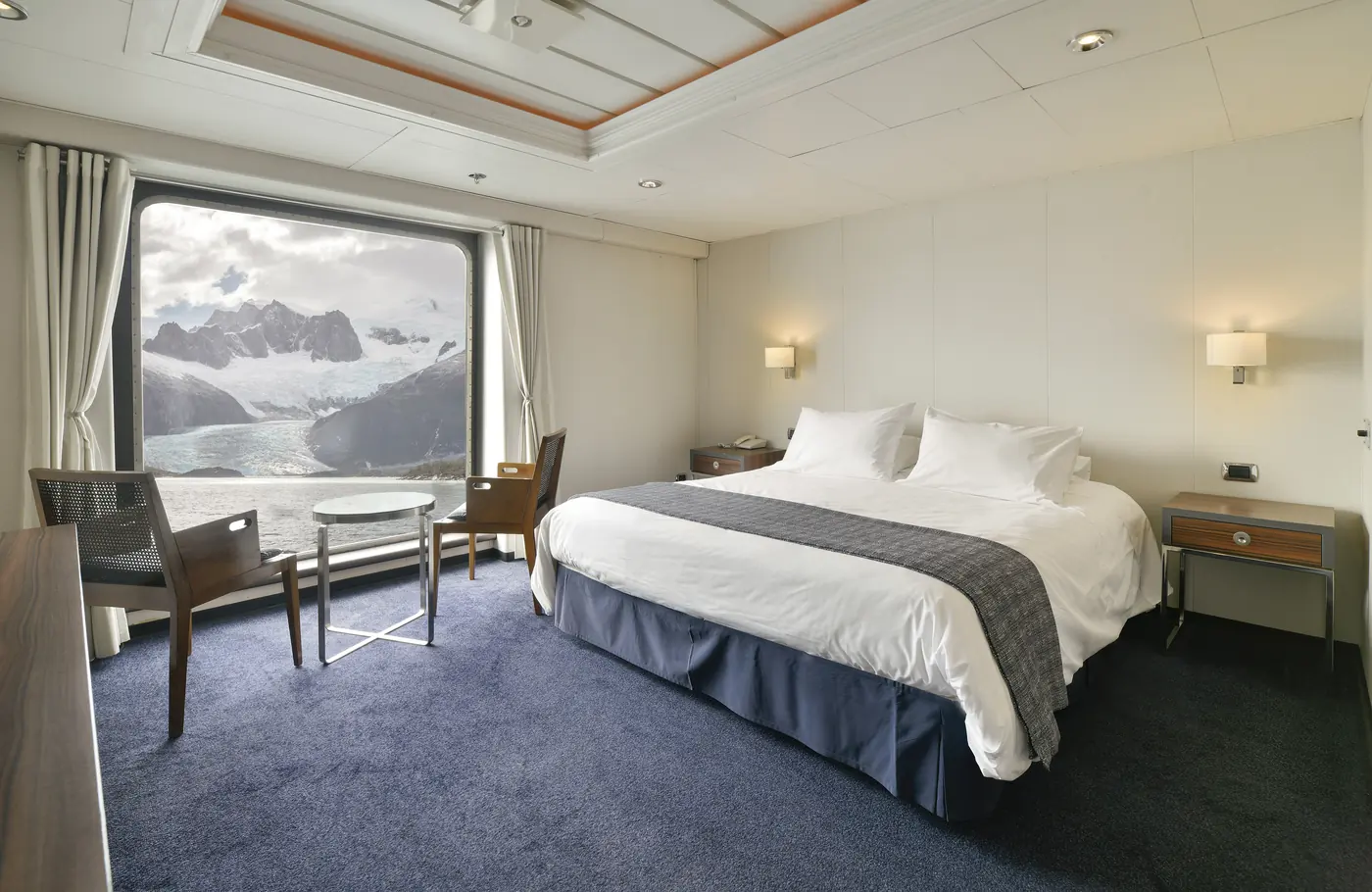 Cabina superior del crucero Australis